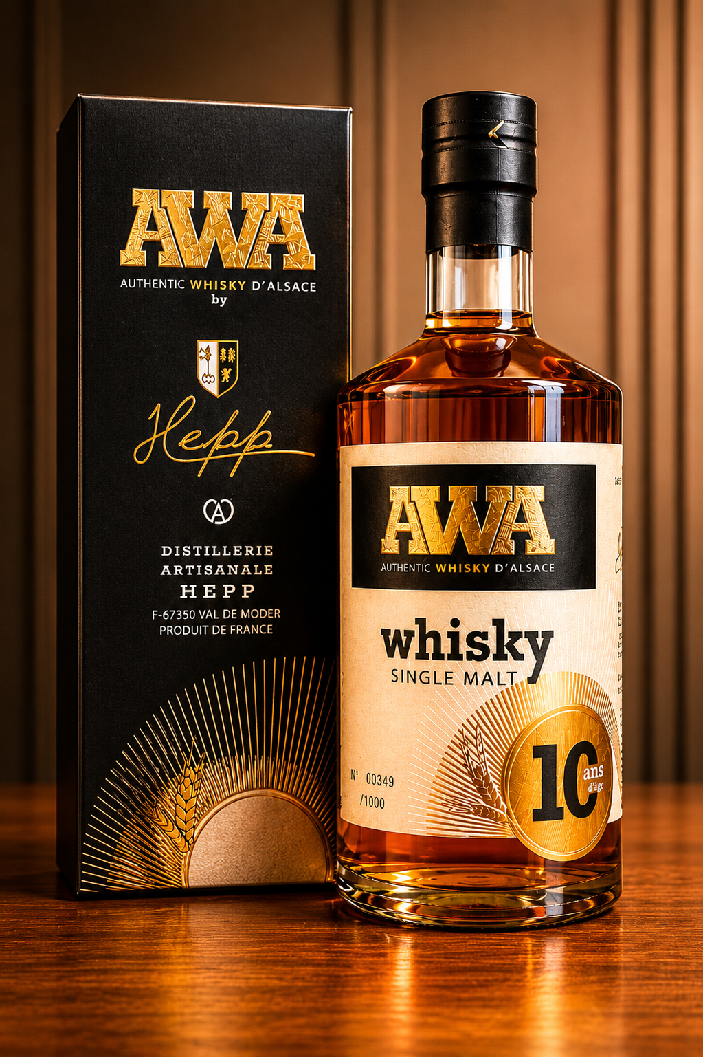 AWA – Single Malt 10 ans – Alsace